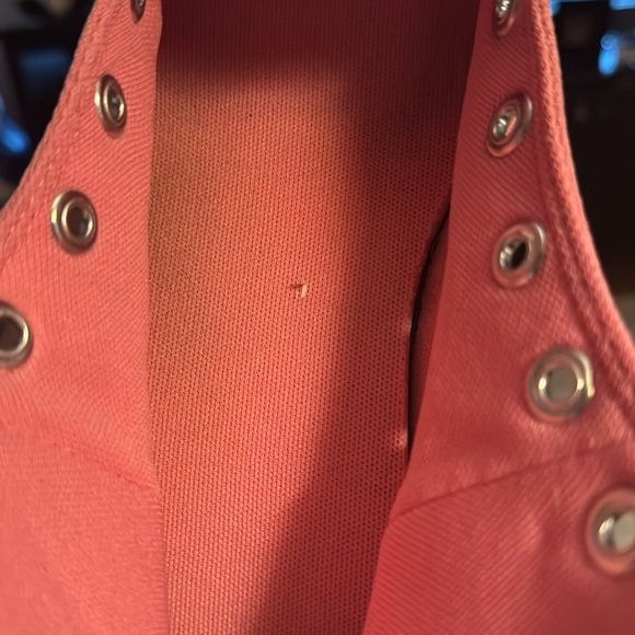 Converse Chuck Taylor All Star Lift Hi High Top Retro Varsity Oops Pink Sz 9 - Picture 5 of 16